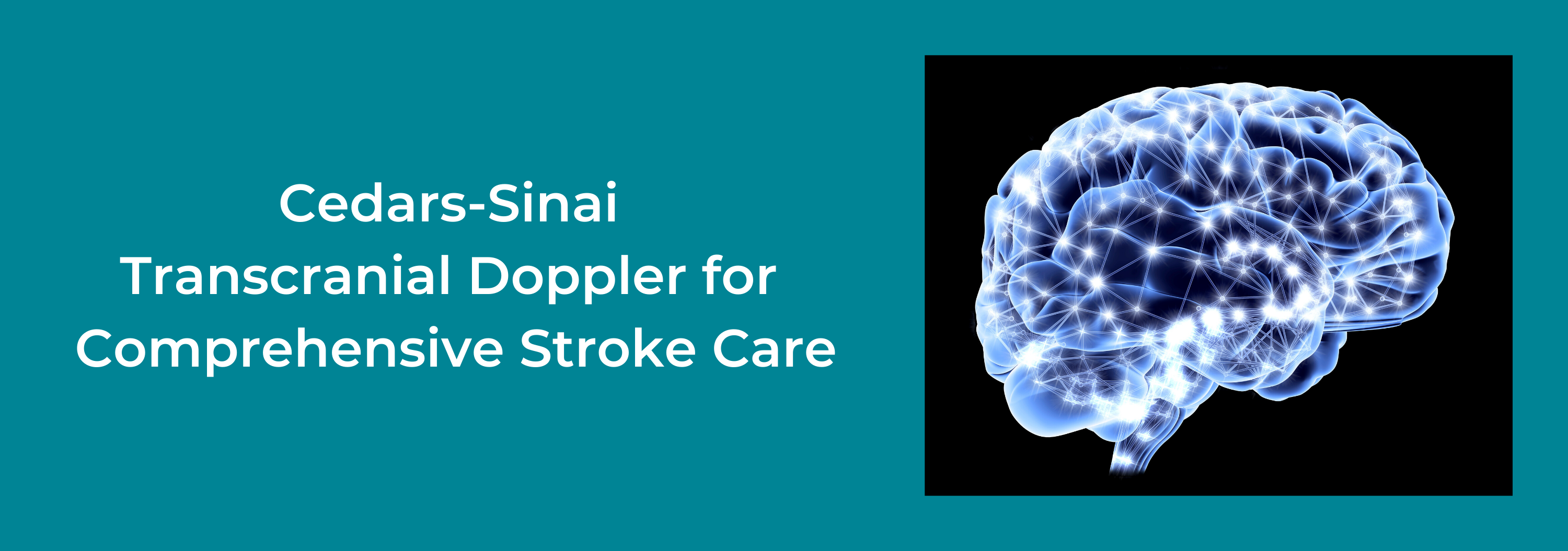 2020 March Cedars-Sinai Transcranial Doppler for Comprehensive Stroke Care (Postponed) Banner